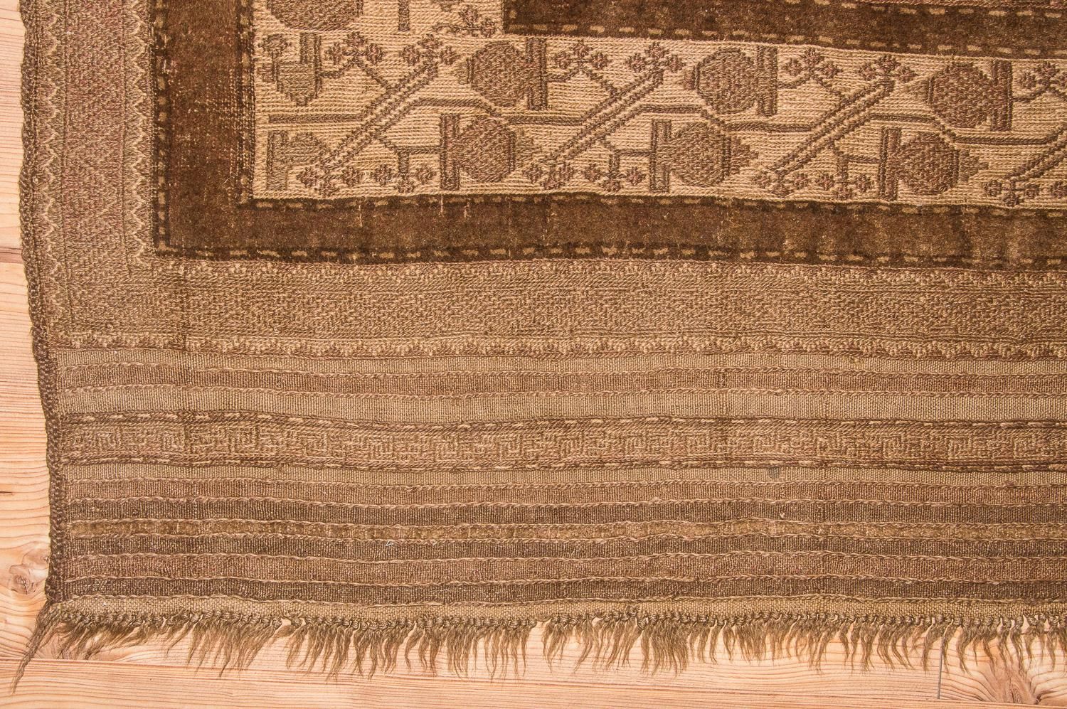 Tapis Kelim - Vieux - 280 x 183 cm - marron