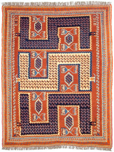 Kilim de Fars Tapis 145x185cm