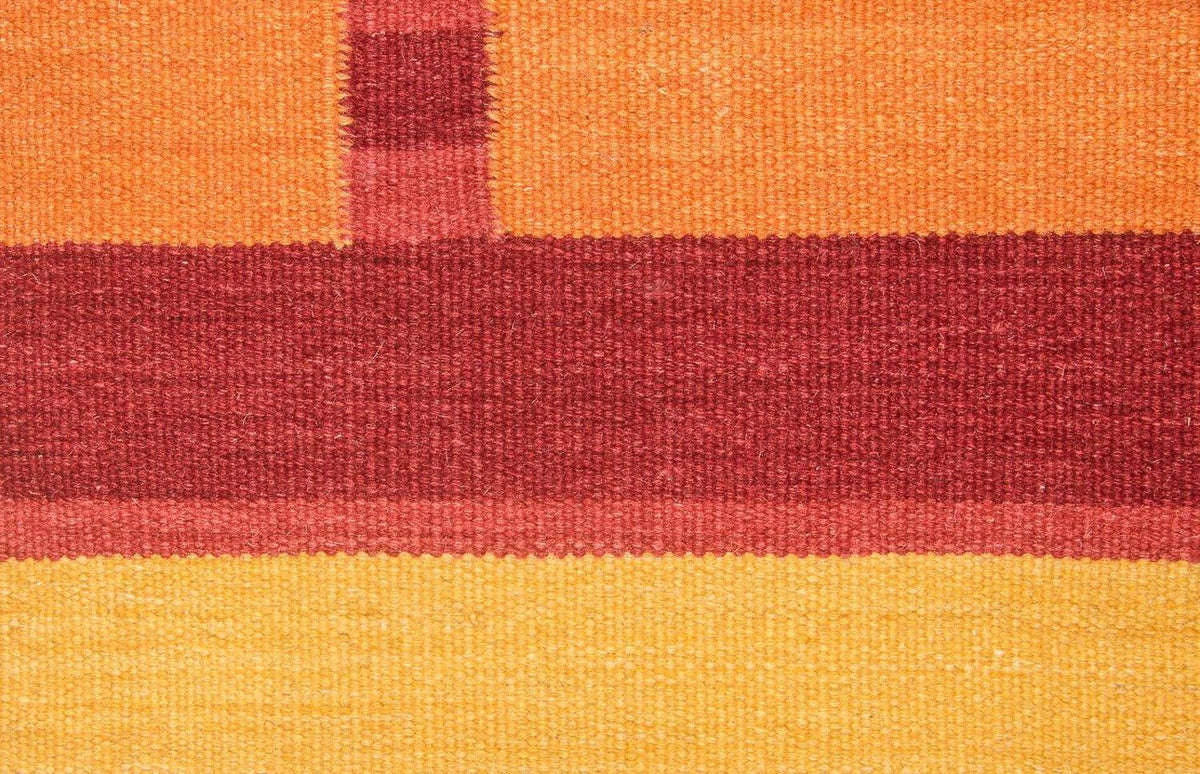 Tapis Kelim - Tendance - 205 x 145 cm - orange