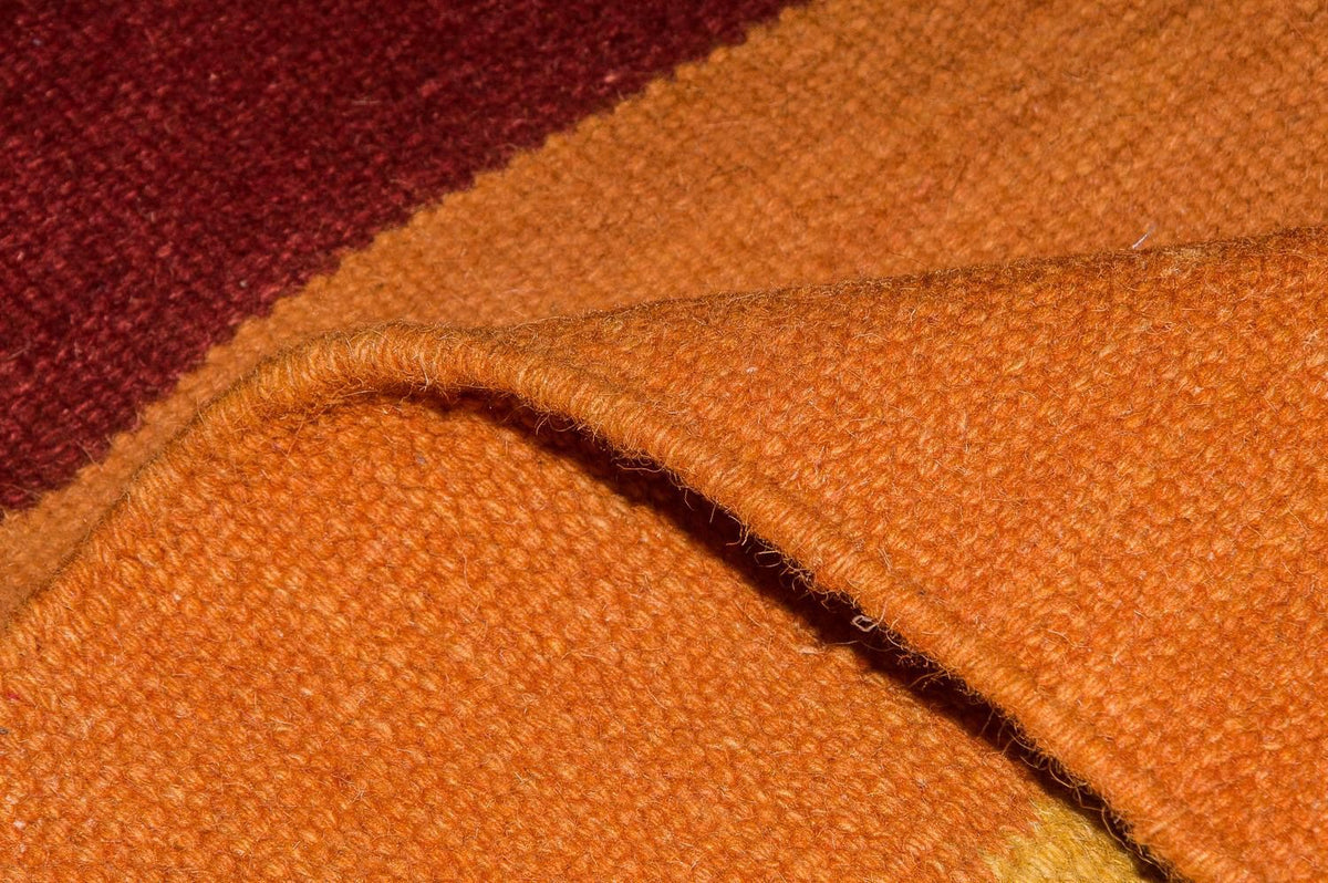 Tapis Kelim - Tendance - 205 x 145 cm - orange