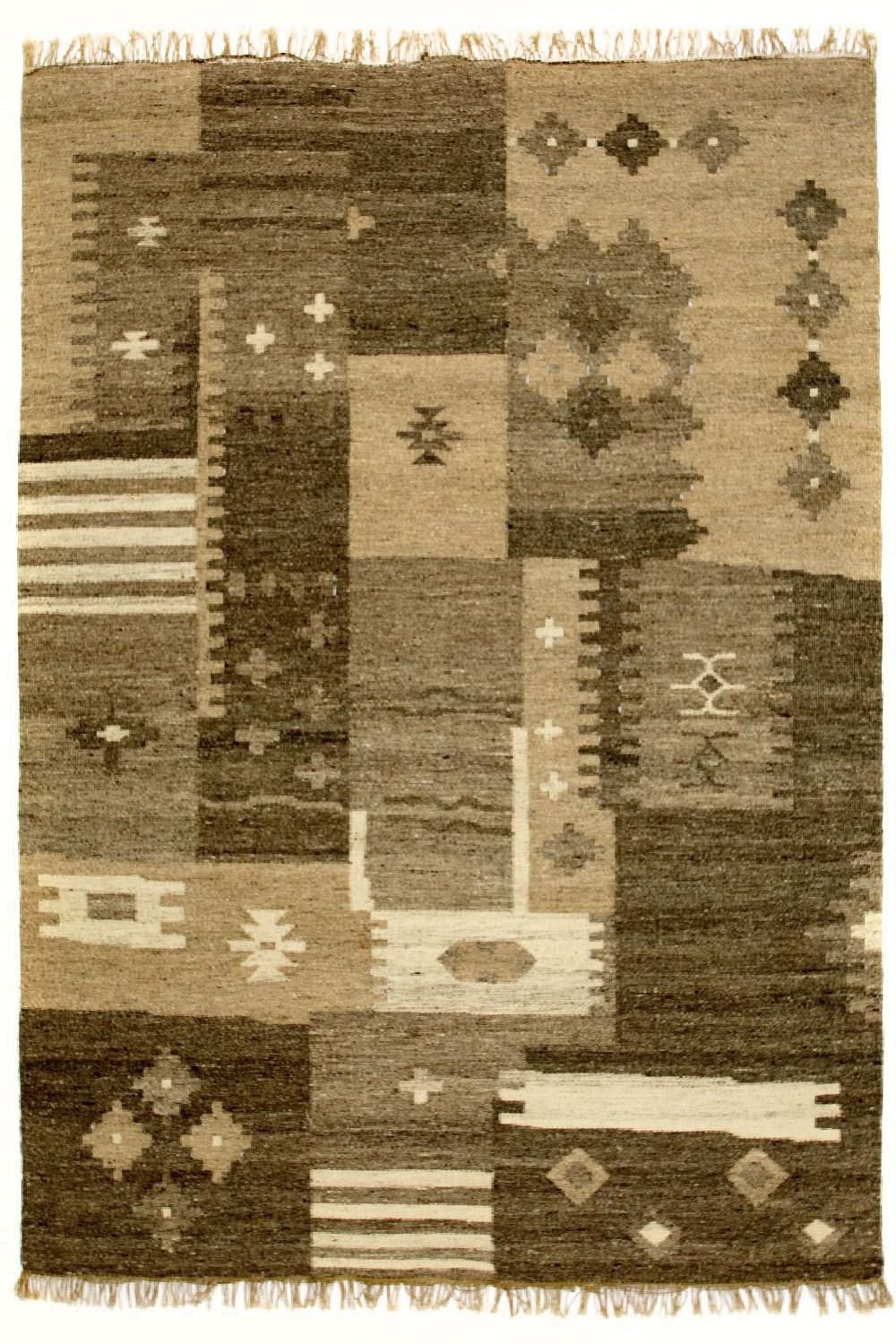 Tapis Kelim - Tendance - 200 x 140 cm - multicolore