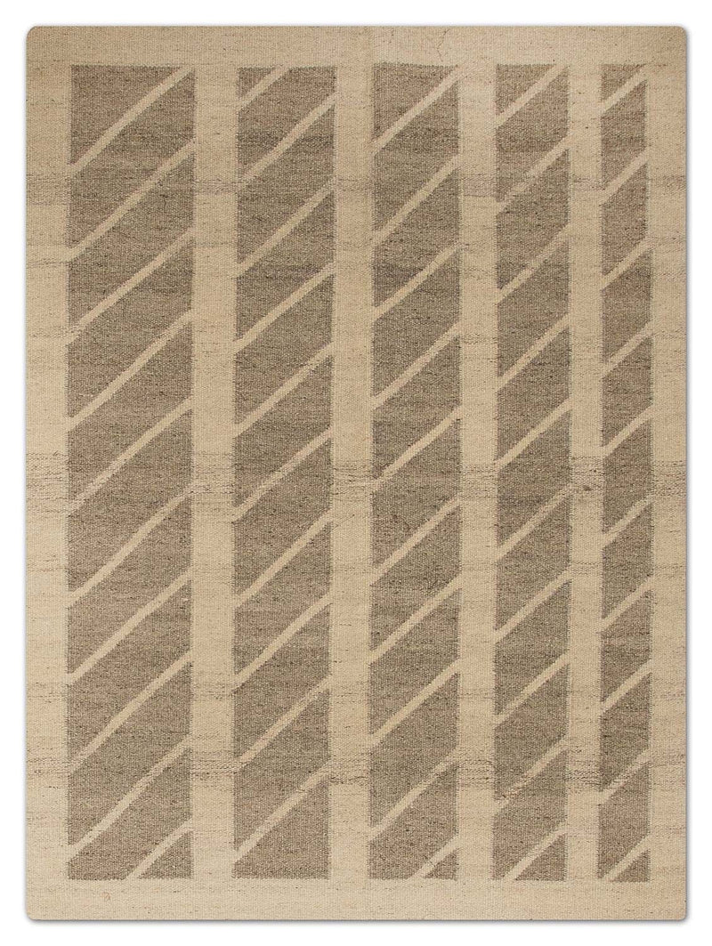Tapis Kelim - Tendance - 200 x 140 cm - naturel