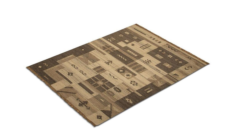 Tapis Kelim - Tendance - 200 x 140 cm - naturel