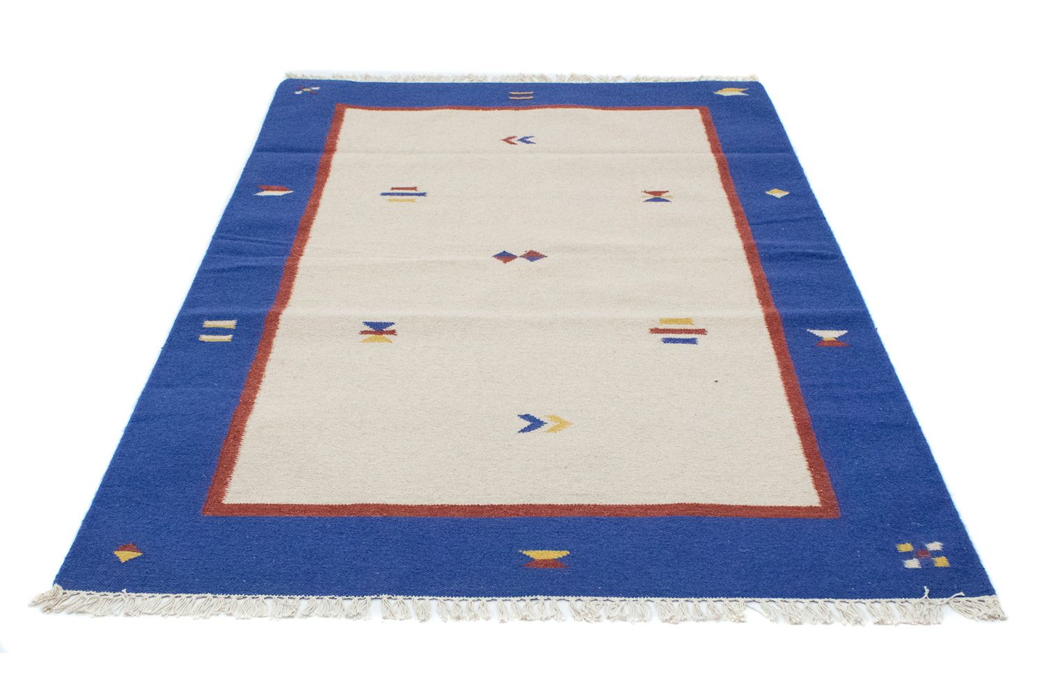 Tapis Kelim - Tendance - 180 x 120 cm - beige