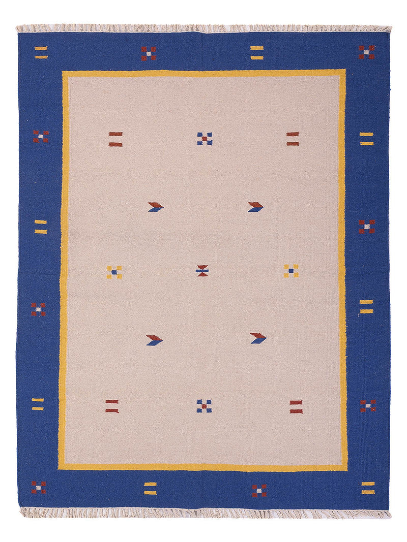 Kelim Teppich - Trendy - 240 x 170 cm - beige