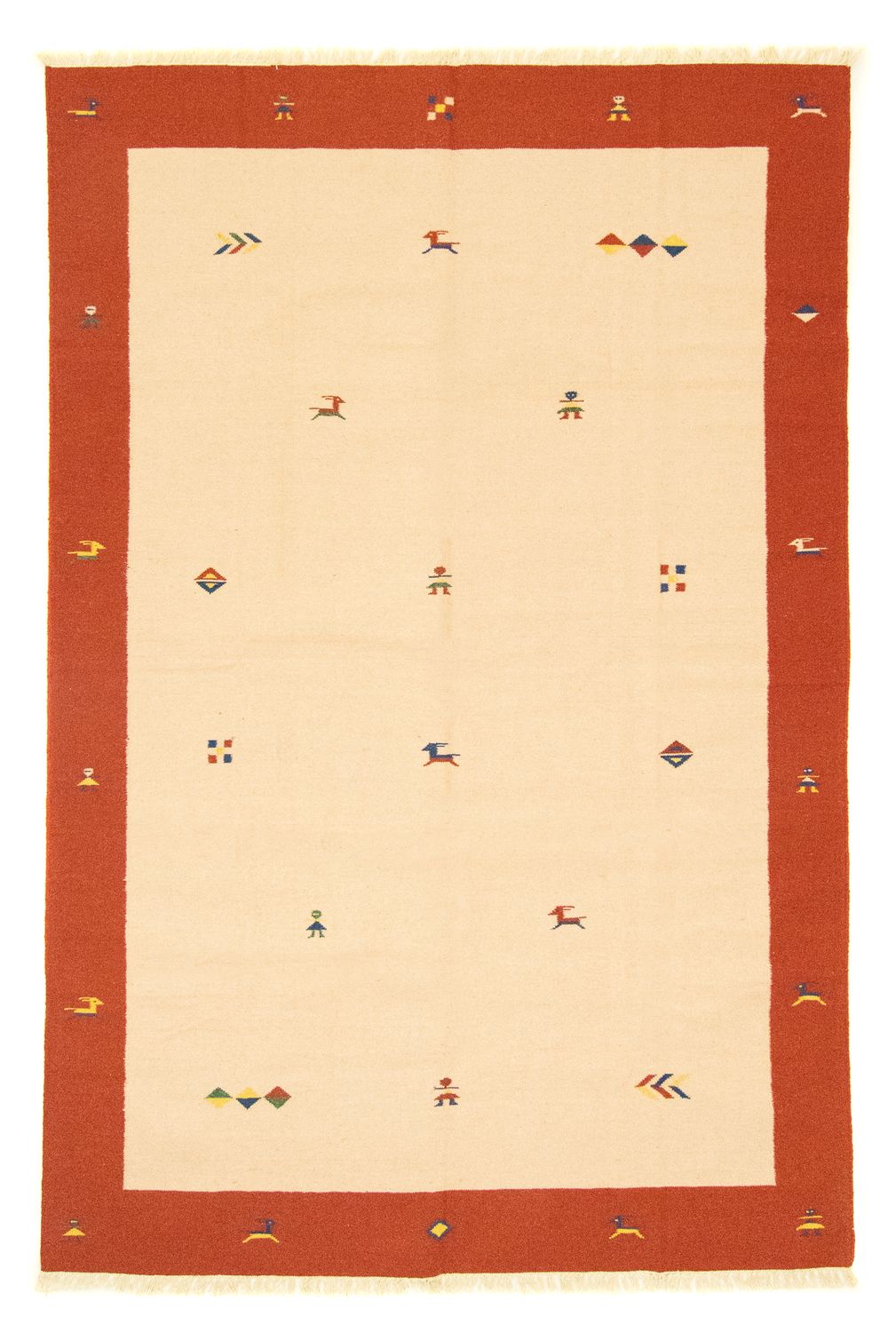 Tapis Kelim - Tendance - 300 x 200 cm - beige