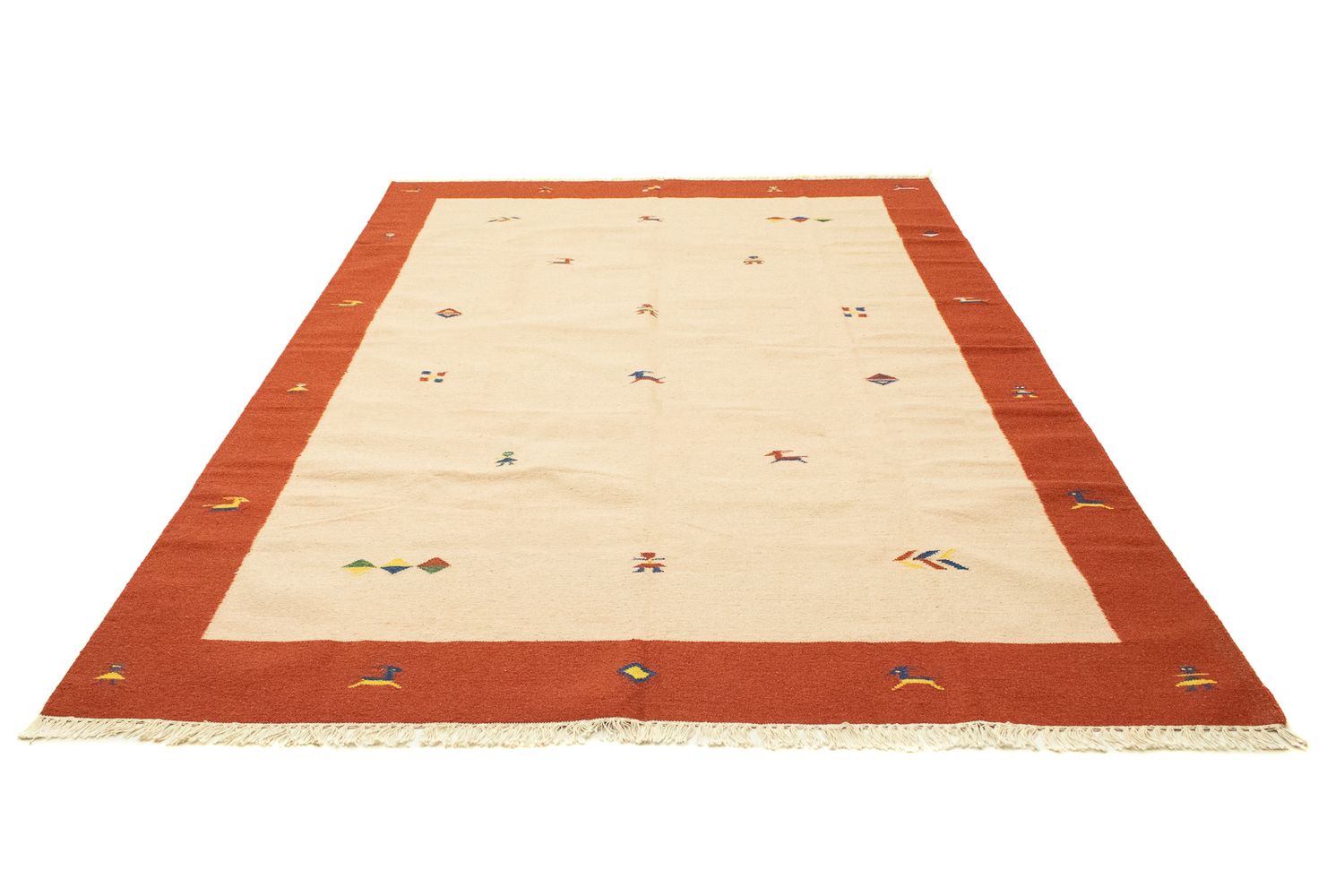 Tapis Kelim - Tendance - 300 x 200 cm - beige