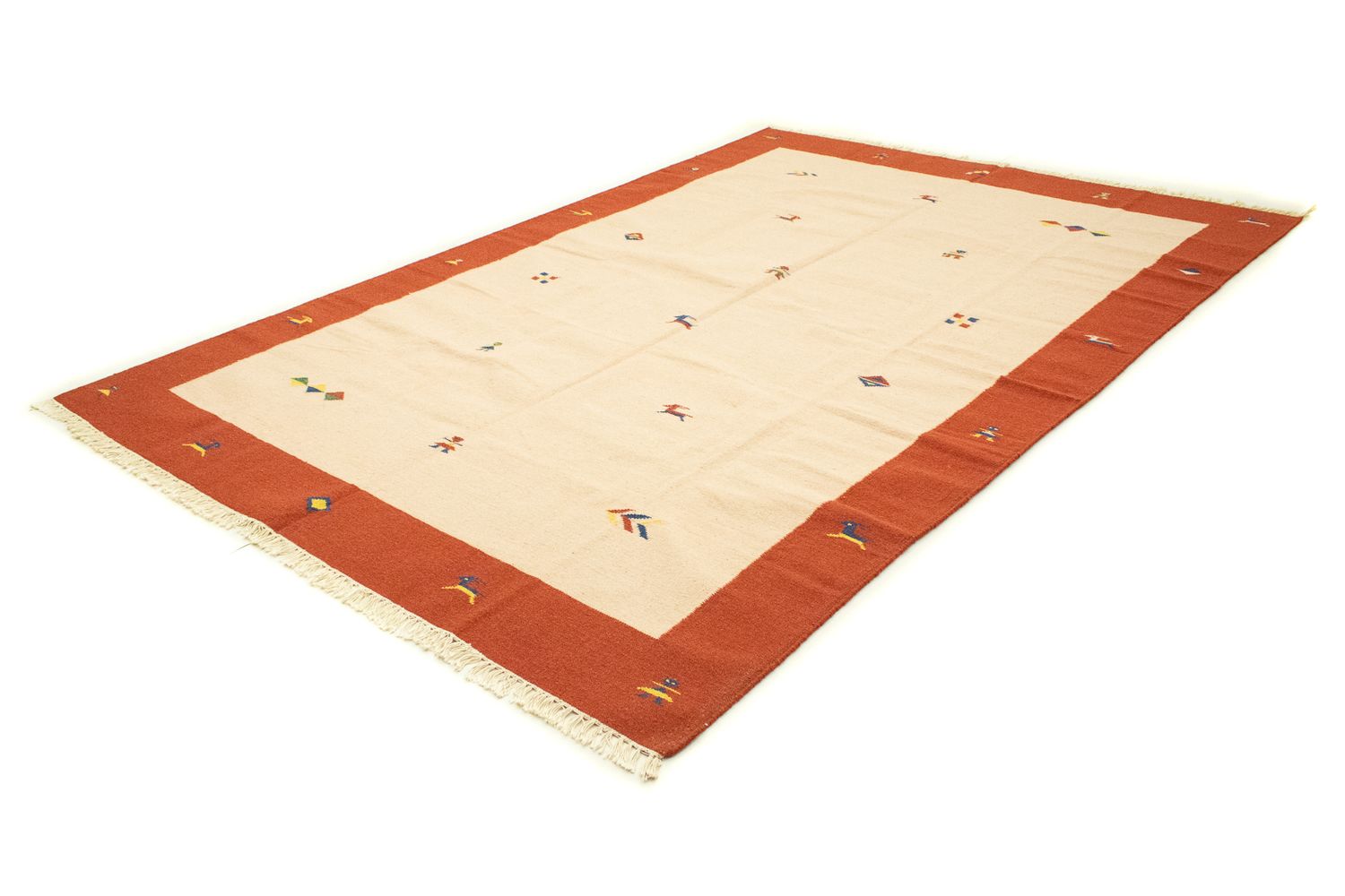 Tapis Kelim - Tendance - 300 x 200 cm - beige
