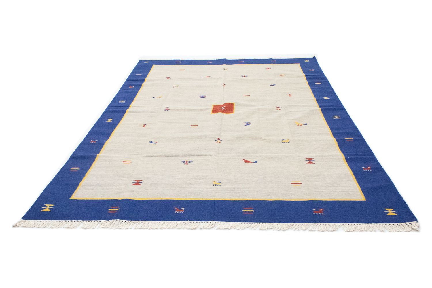 Tapis Kelim - Tendance - 300 x 200 cm - beige