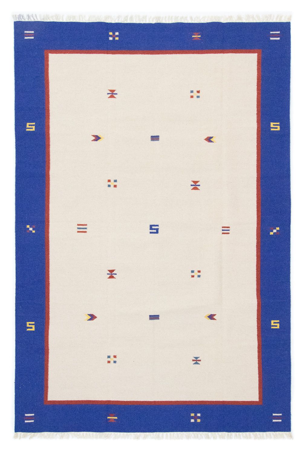 Tapis Kelim - Tendance - 300 x 200 cm - beige