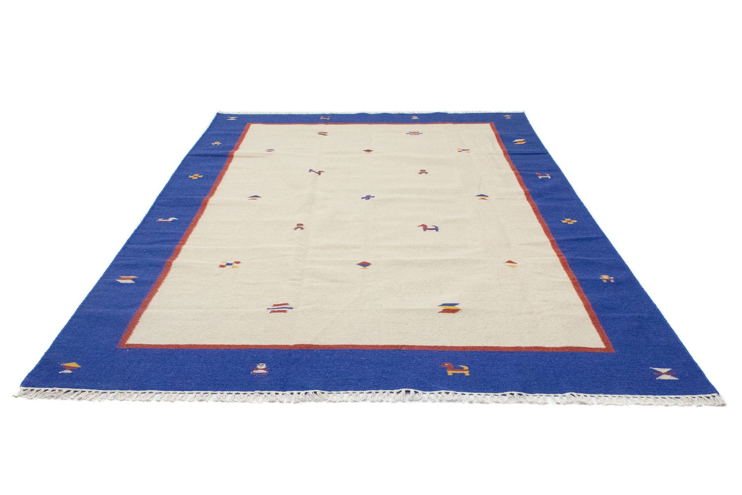 Tapis Kelim - Tendance - 300 x 200 cm - beige