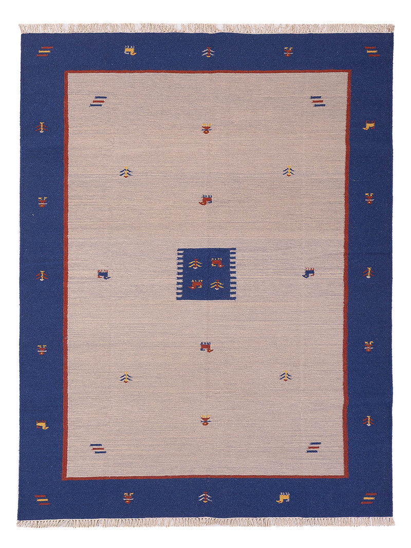 Tapis Kelim - Tendance - 240 x 170 cm - caramel