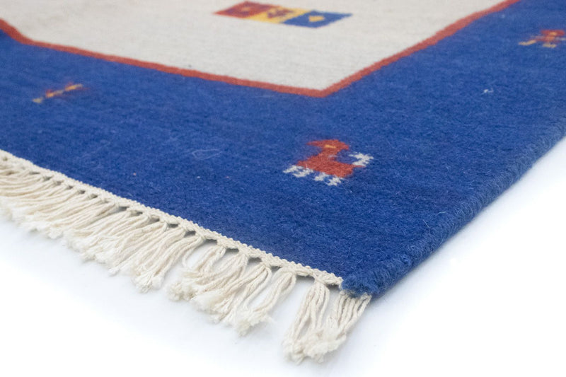 Tapis Kelim - Tendance - 200 x 140 cm - beige
