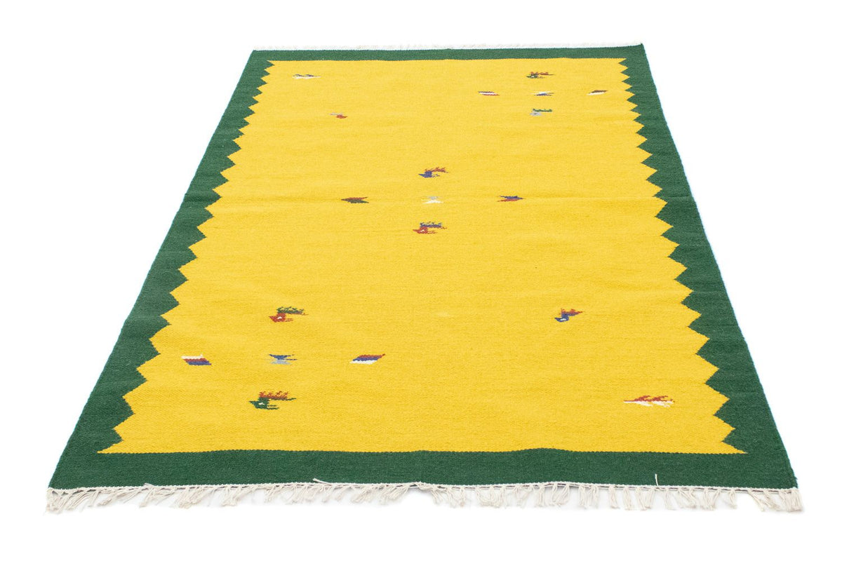Tapis Kelim - Tendance - 180 x 120 cm - jaune