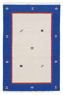 Tapis Kelim - Tendance - 180 x 120 cm - beige