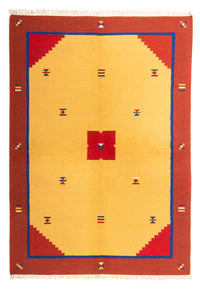 Tapis Kelim - Tendance - 240 x 170 cm - or