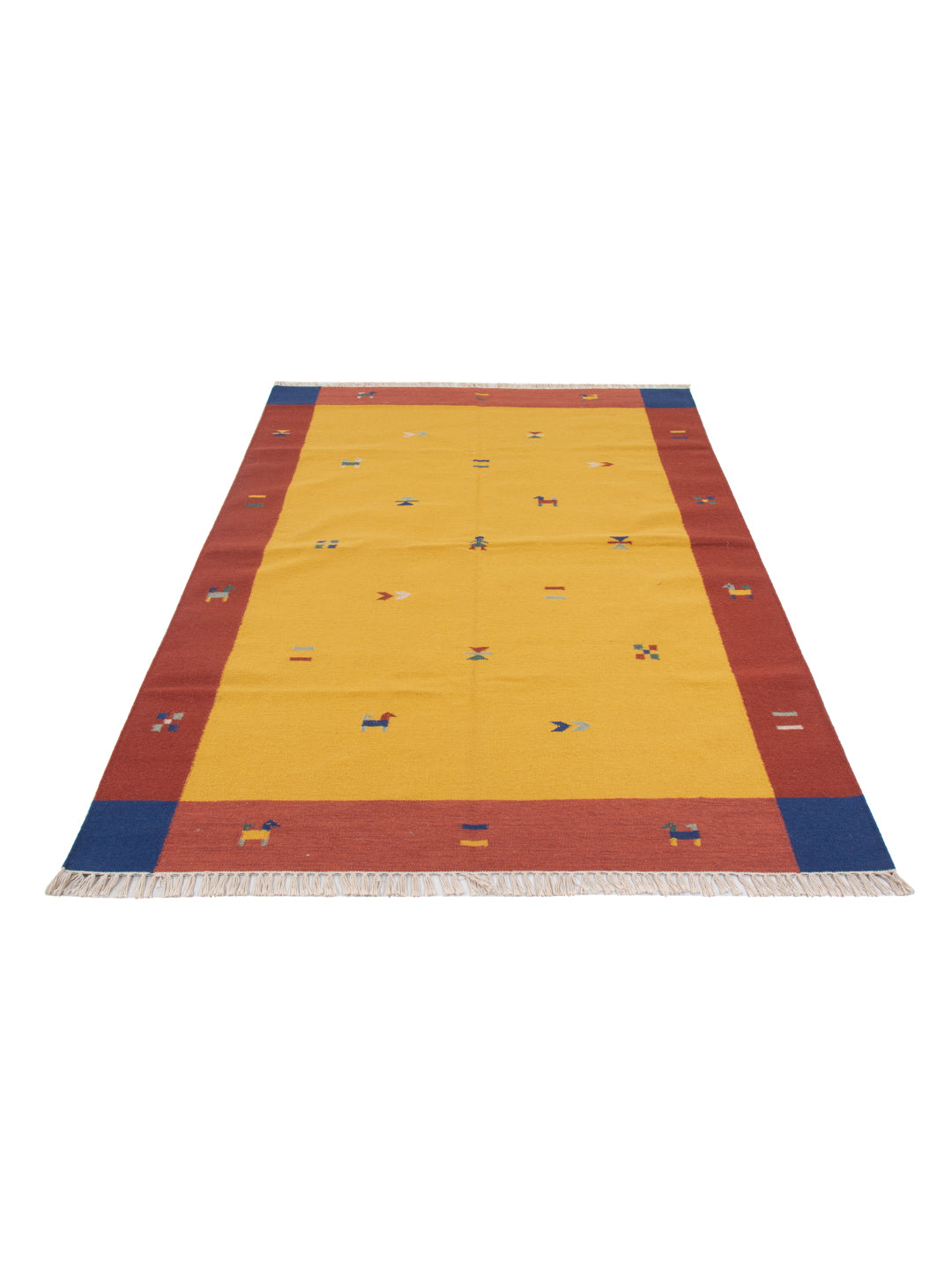 Kelim Teppich - Trendy - 240 x 170 cm - gold