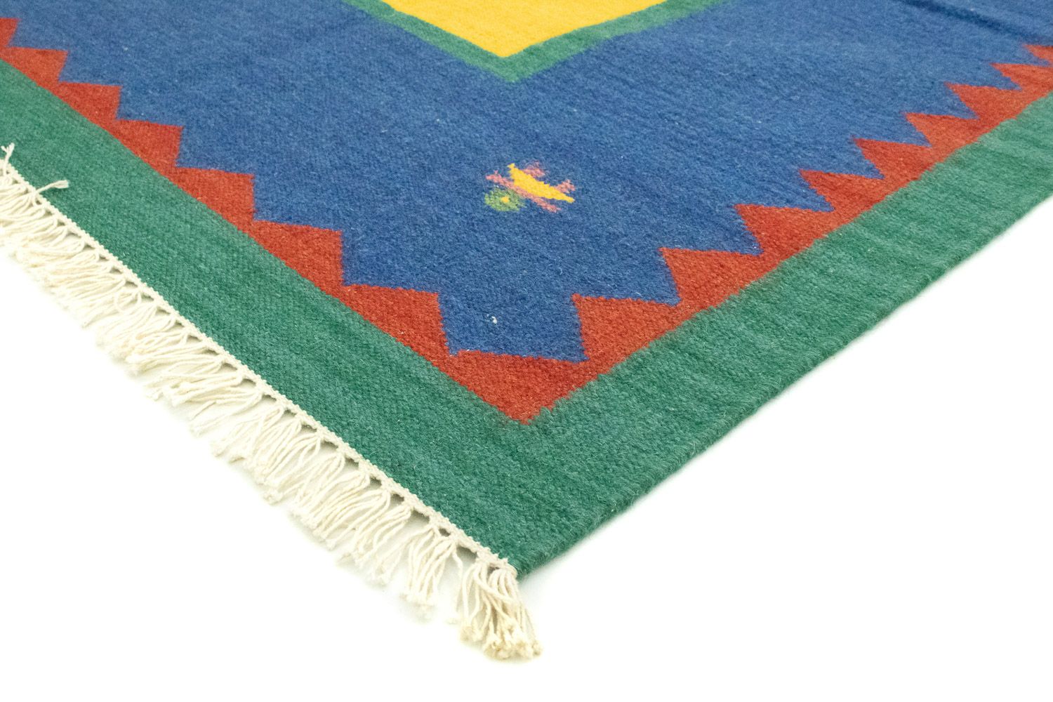 Tapis Kelim - Tendance - 300 x 200 cm - jaune