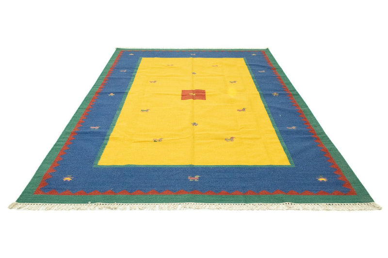 Tapis Kelim - Tendance - 300 x 200 cm - jaune