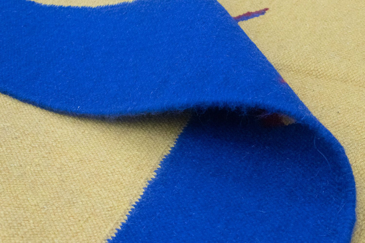 Tapis Kelim - Tendance - 200 x 140 cm - jaune