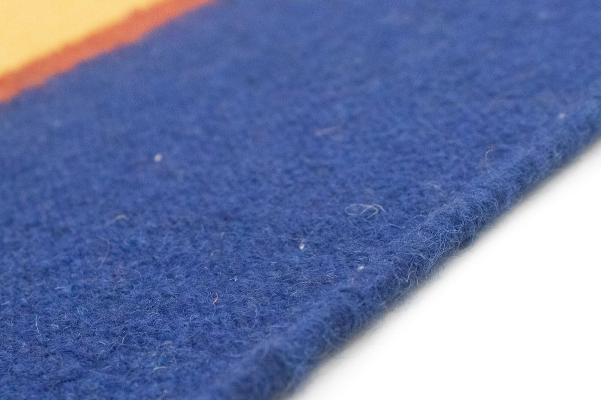 Tapis Kelim - Tendance - 200 x 140 cm - jaune