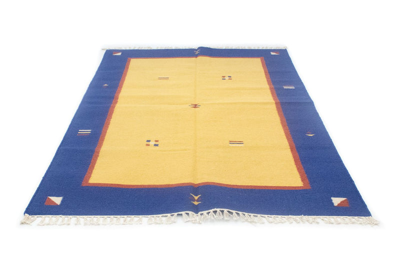 Tapis Kelim - Tendance - 200 x 140 cm - jaune