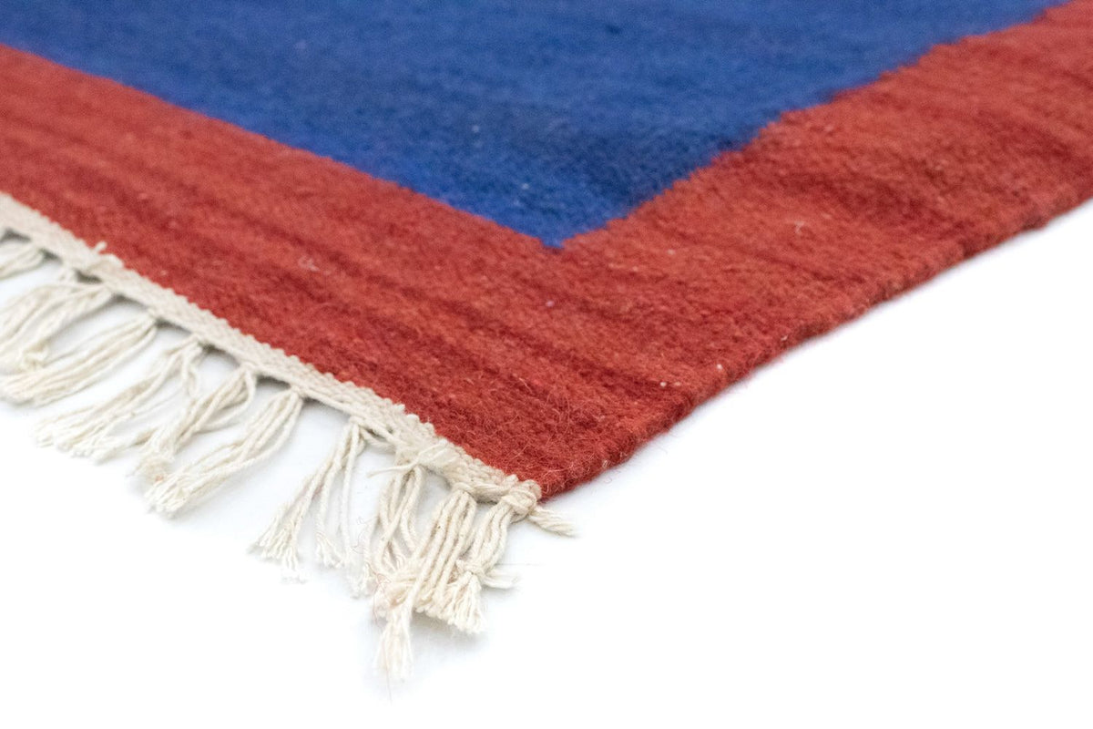 Tapis Kelim - Tendance - 180 x 120 cm - bleu