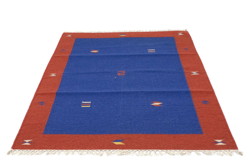 Tapis Kelim - Tendance - 180 x 120 cm - bleu