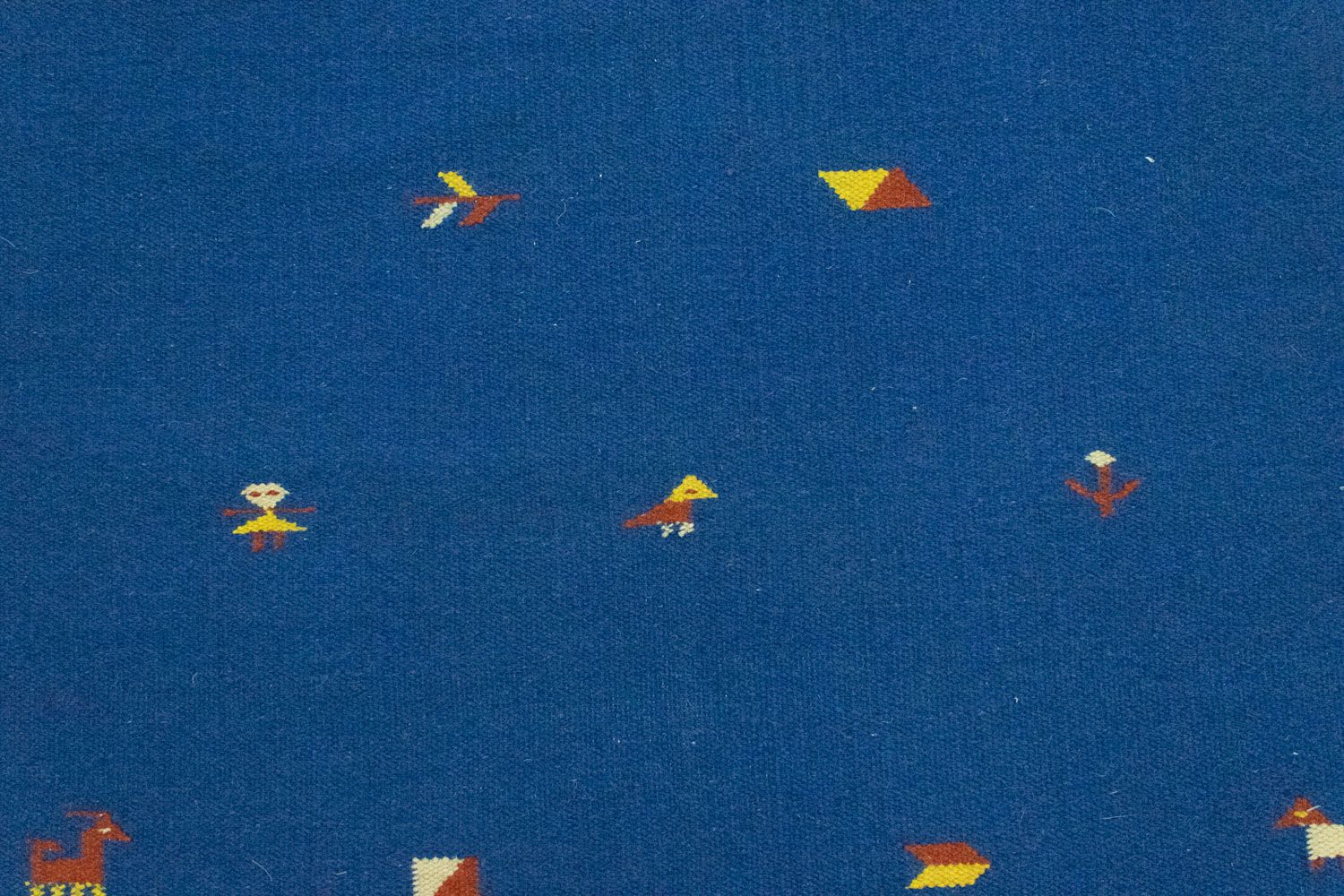 Tapis Kelim - Tendance - 180 x 120 cm - bleu