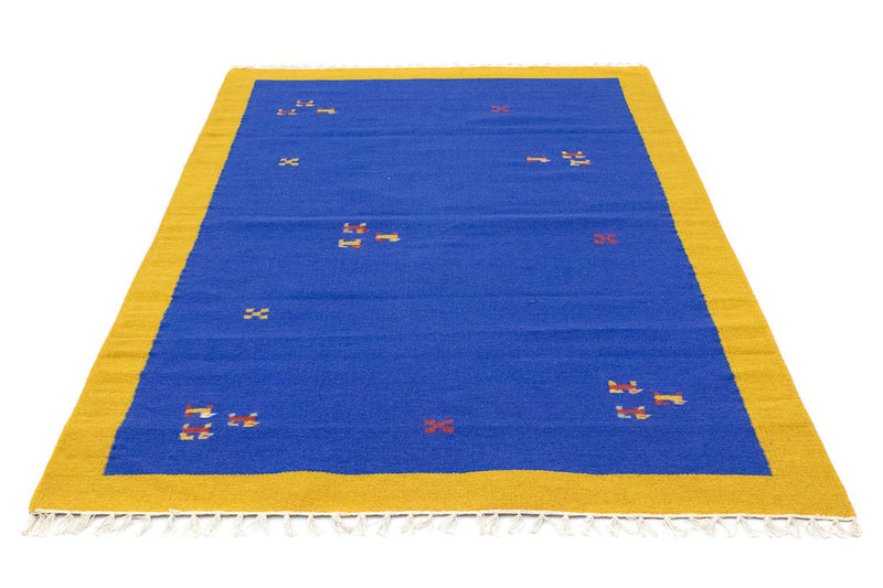 Tapis Kelim - Tendance - 180 x 120 cm - bleu