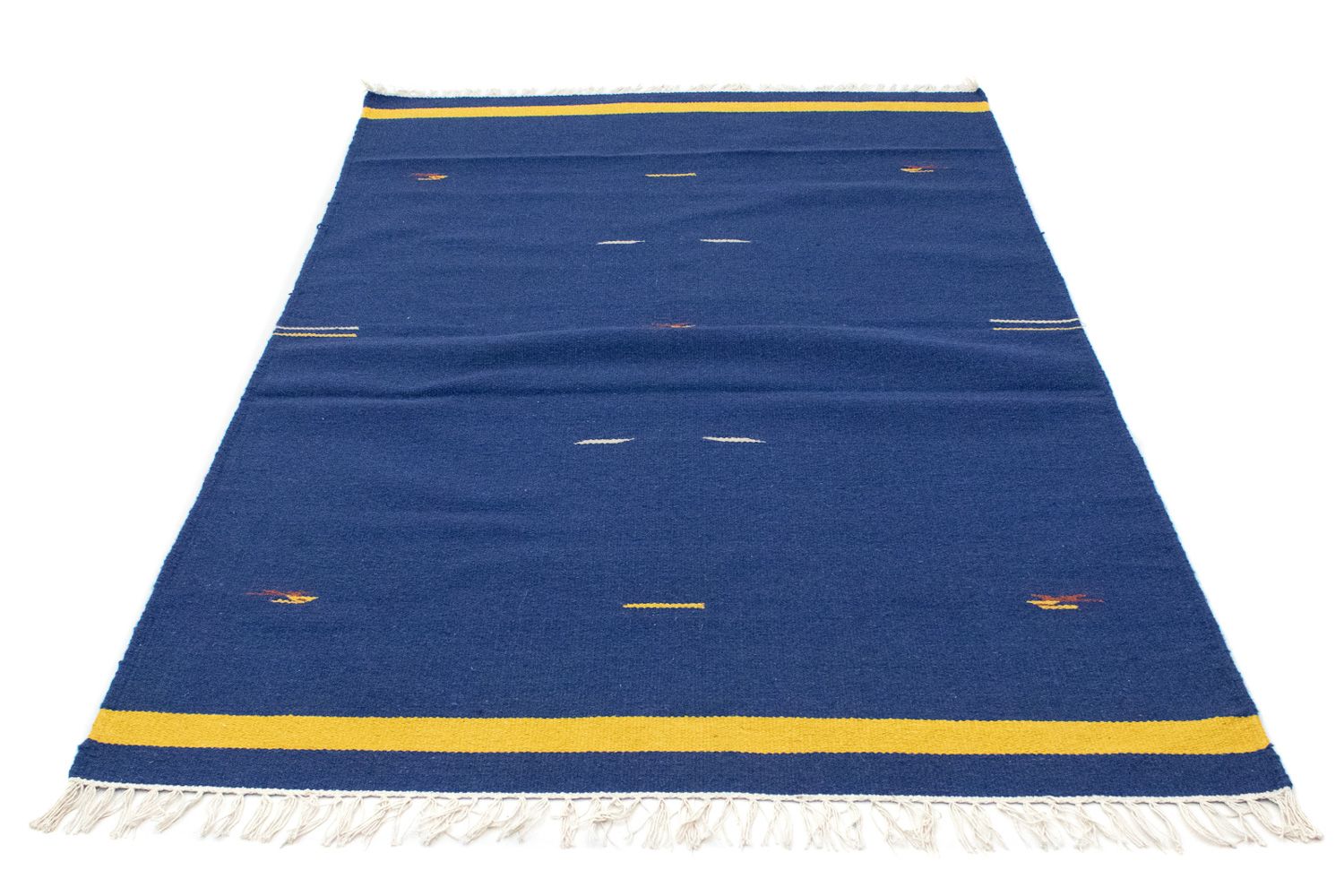 Tapis Kelim - Tendance - 180 x 120 cm - bleu
