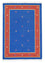 Tapis Kelim - Tendance - 200 x 140 cm - bleu