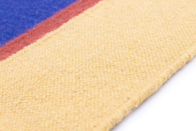 Tapis Kelim - Tendance - 200 x 140 cm - bleu