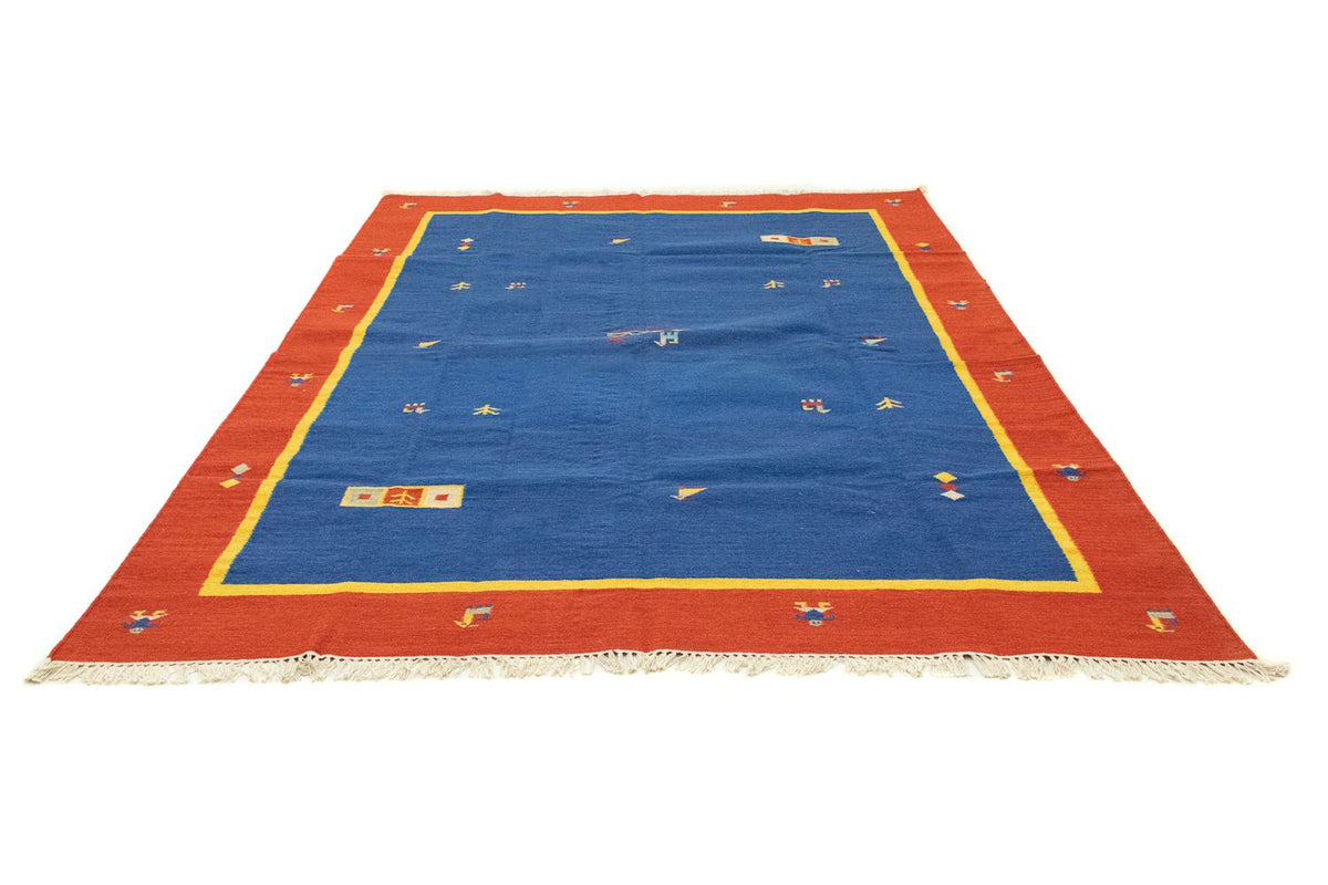 Tapis Kelim - Tendance - 300 x 200 cm - bleu