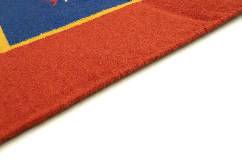 Tapis Kelim - Tendance - 300 x 200 cm - bleu