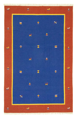 Tapis Kelim - Tendance - 300 x 200 cm - bleu