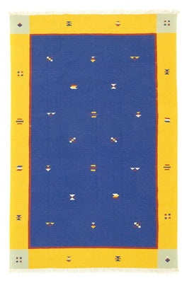 Tapis Kelim - Tendance - 300 x 200 cm - bleu