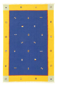 Tapis Kelim - Tendance - 300 x 200 cm - bleu