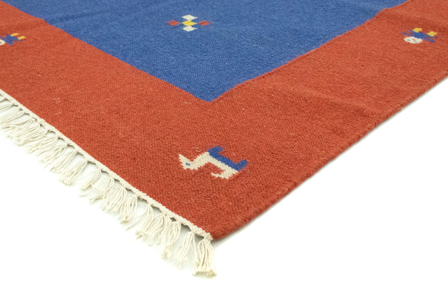 Tapis Kelim - Tendance - 300 x 200 cm - bleu