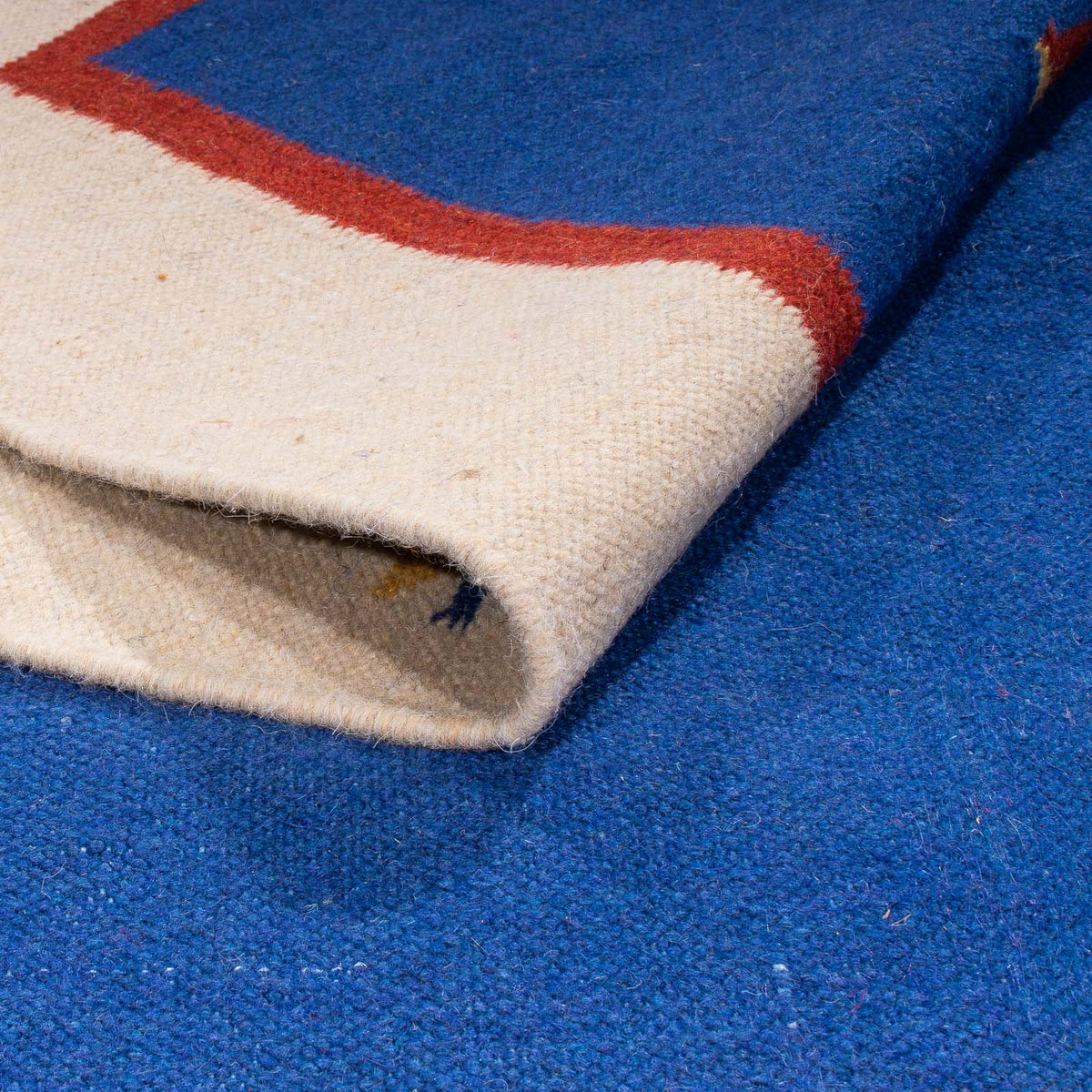 Tapis Kelim - Tendance - 240 x 170 cm - bleu foncé