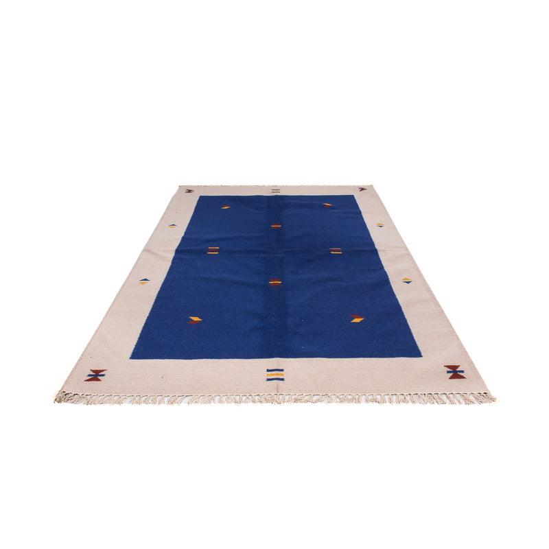 Tapis Kelim - Tendance - 240 x 170 cm - bleu foncé