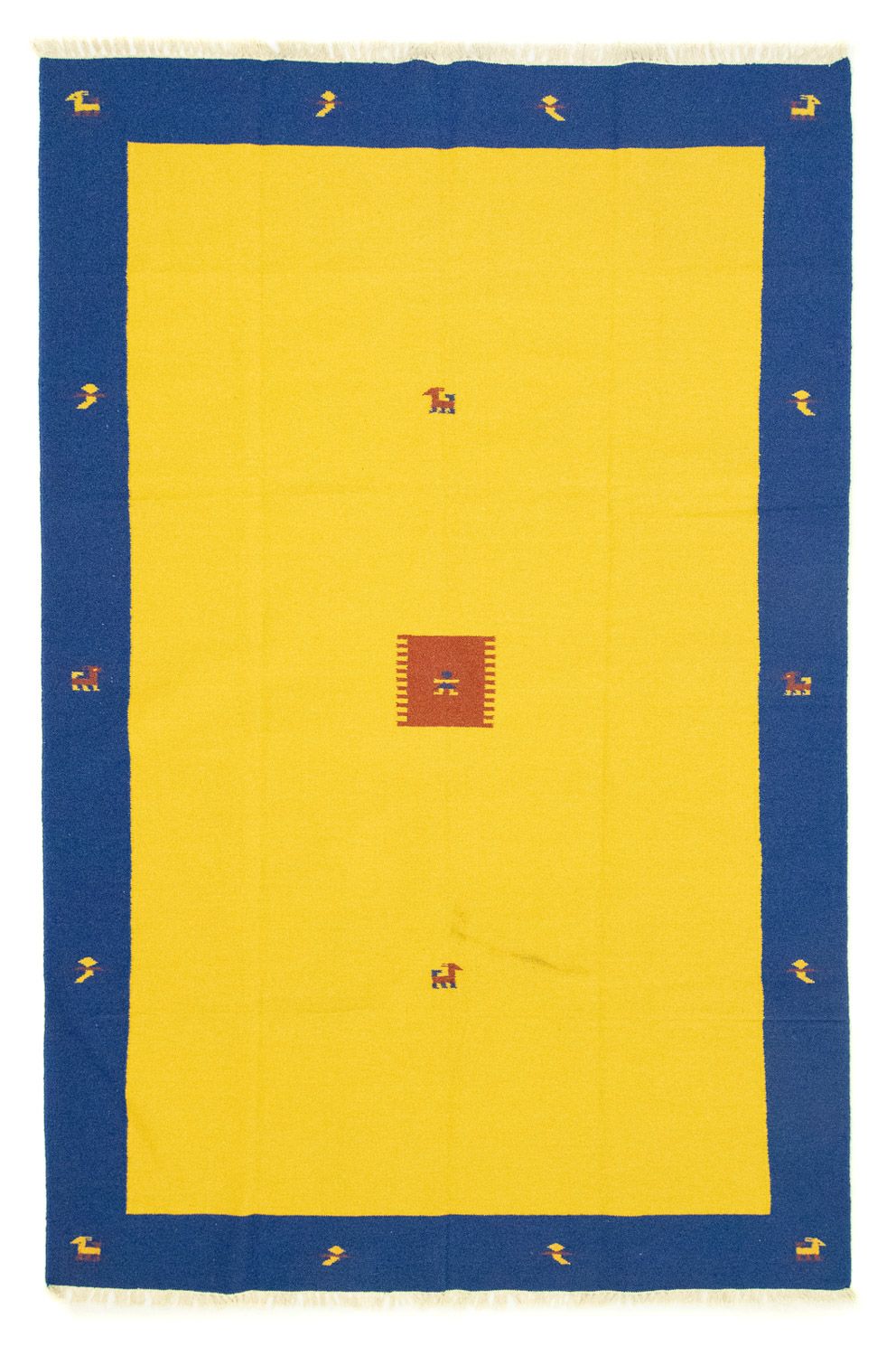 Tapis Kelim - Tendance - 300 x 200 cm - jaune