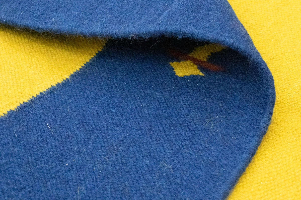 Tapis Kelim - Tendance - 300 x 200 cm - jaune