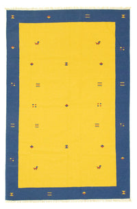 Tapis Kelim - Tendance - 300 x 200 cm - jaune