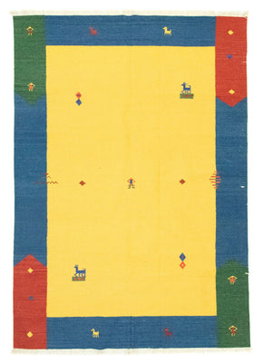 Tapis Kelim - Tendance - 300 x 200 cm - jaune