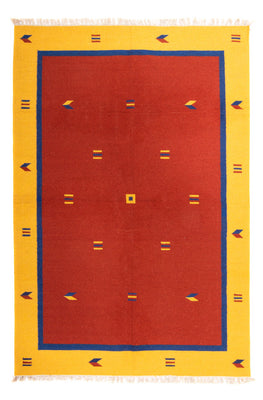 Tapis Kelim - Tendance - 240 x 170 cm - rouge foncé