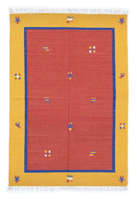 Tapis Kelim - Tendance - 200 x 140 cm - rouge