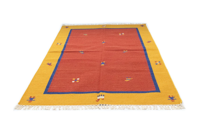 Tapis Kelim - Tendance - 200 x 140 cm - rouge