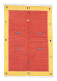 Tapis Kelim - Tendance - 200 x 140 cm - rouge