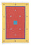 Tapis Kelim - Tendance - 200 x 140 cm - rouge